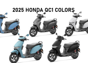 2025 Honda QC1 Electric Scooters Colors