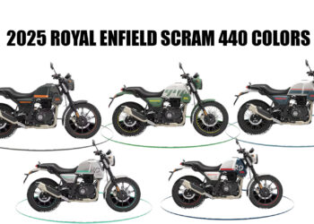2025 Royal Enfield Scram 440 Colors