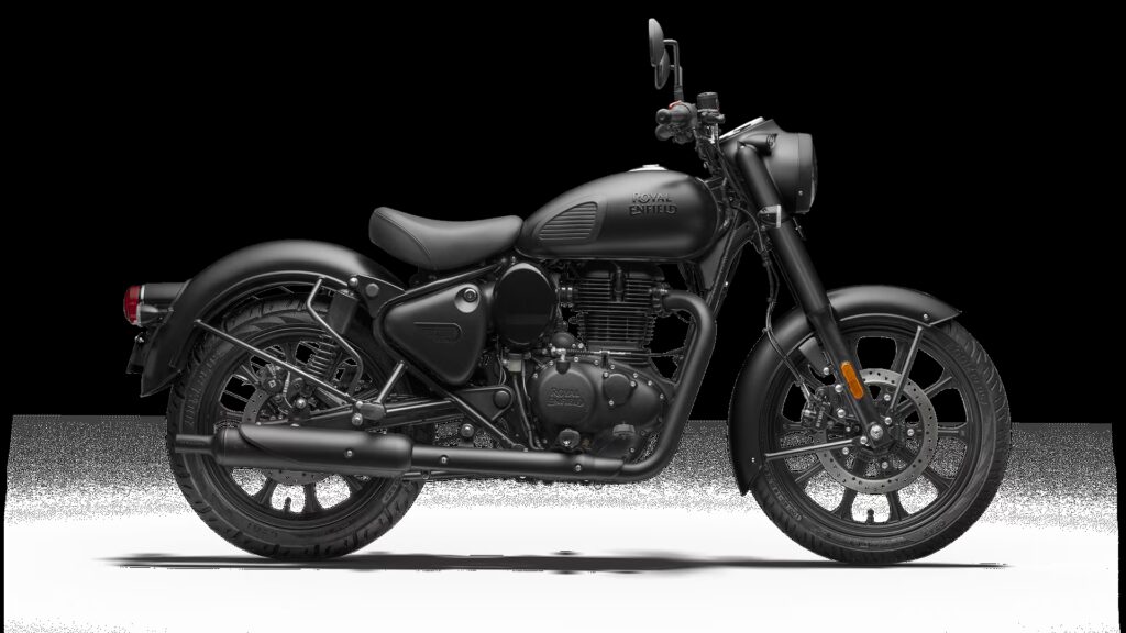 2025 Royal Enfield Classic 350 Black Color (Stealth Black)