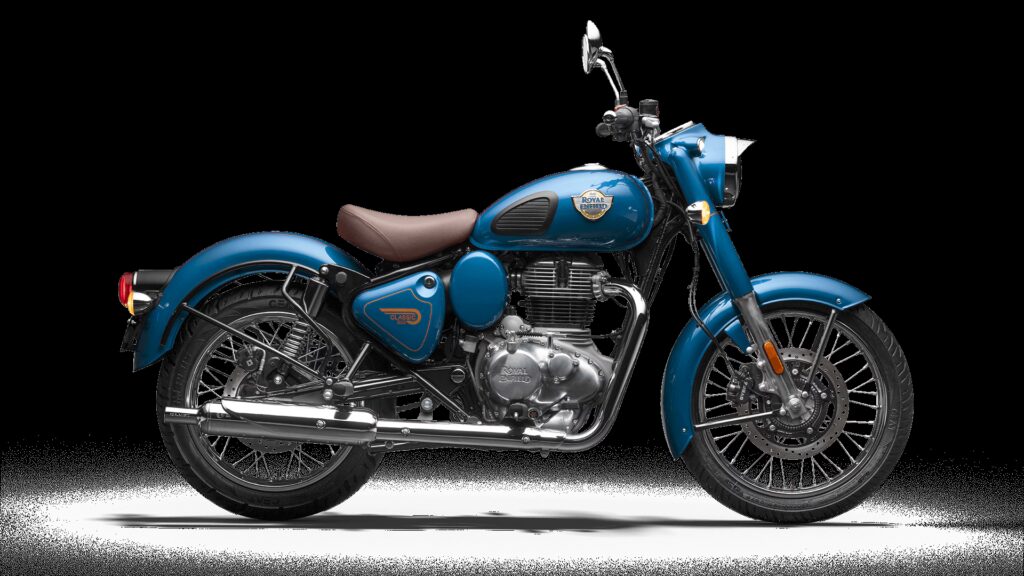 2025 Royal Enfield Classic 350 Blue Color (Jodhpur Blue)
