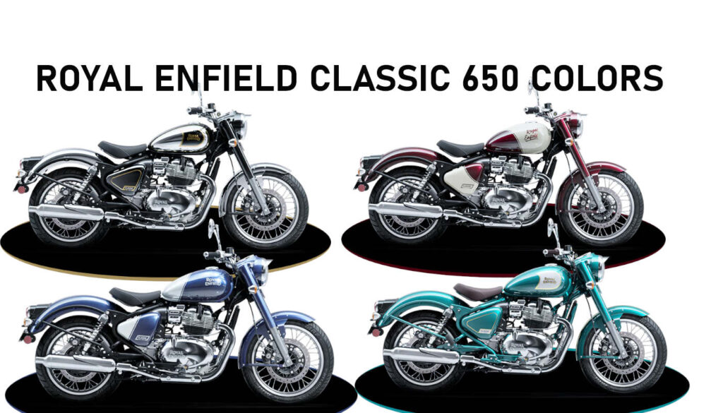 All New Classic 650 Colors - 2025 Royal Enfield Classic 650 Color Schemes