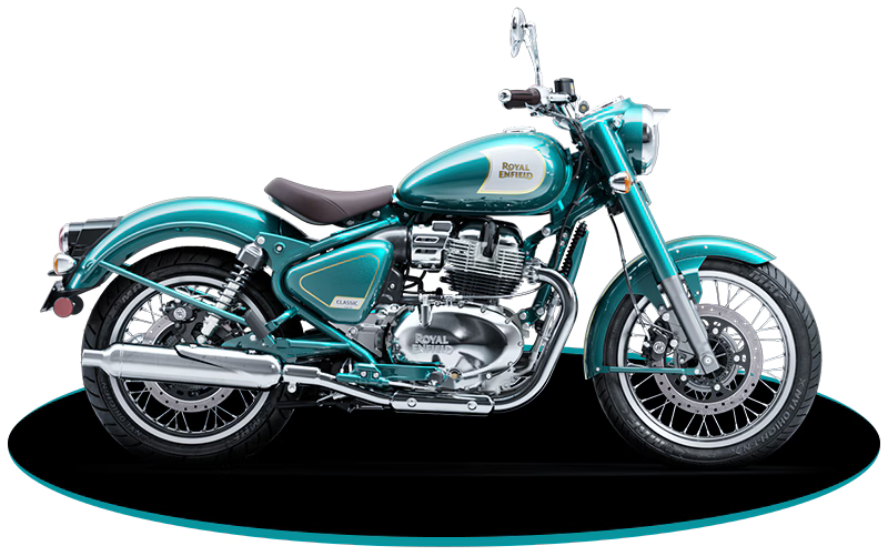 2025 Royal Enfield Classic 650 Teal Color