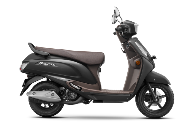 2026 Suzuki Access Black Color (Metallic Mat Black / Ride Connect Edition)