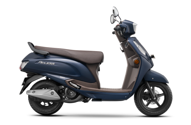 2026 Suzuki Access Blue Color (Metallic Mat Stellar Blue / Ride Connect Edition)
