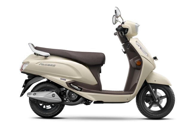 2026 Suzuki Access White Color (Pearl Grace White / Ride Connect Edition)