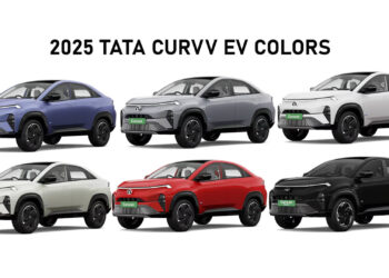 2025 Tata Curvv EV All Colors - New Curvv Electric 2025 model colors