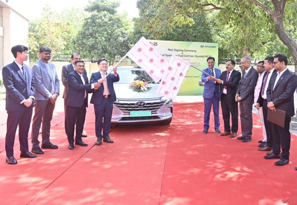 Hyundai Indian Oil Fuel Cell Vehicles
