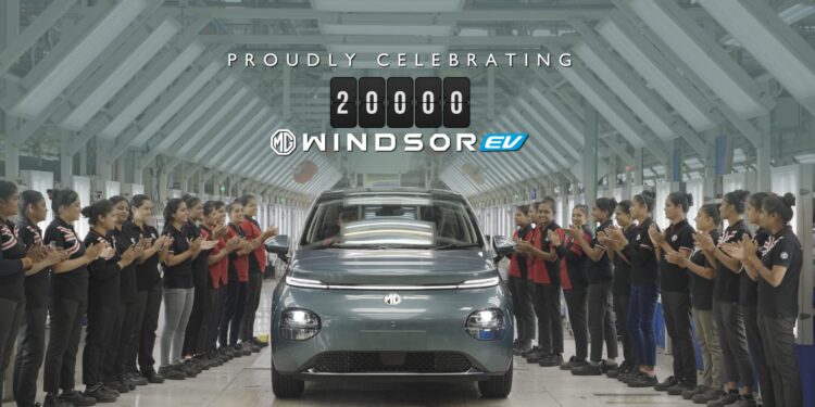 MG Windsor 20000 Sales