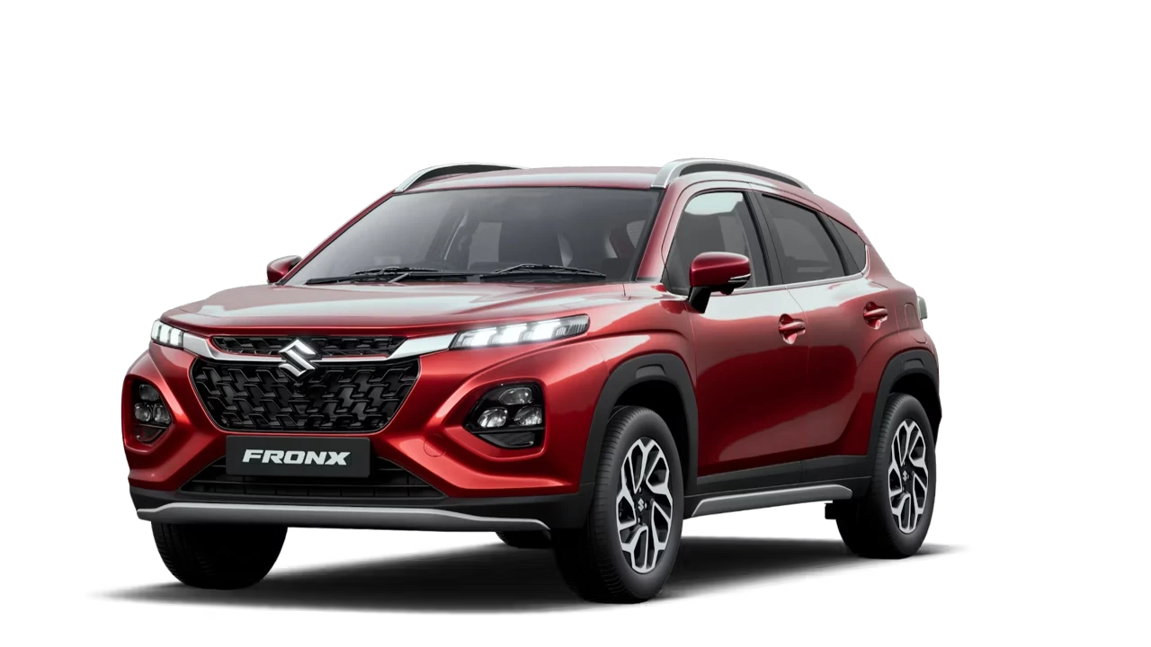 2025 Maruti FRONX Red Color (Opulent Red) New FRONX 2025 model Red color option