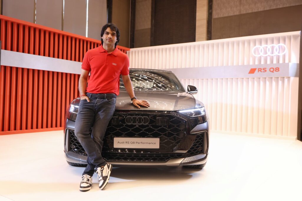 Neeraj Chopra Audi India