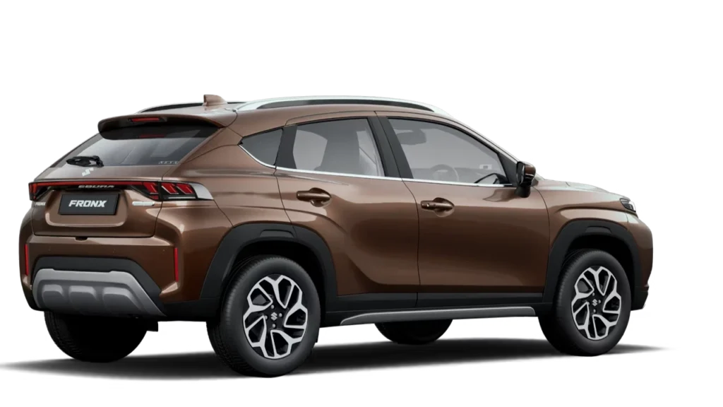 2025 Fronx SUV Brown Color Single Tone 2025 Maruti FRONX Brown Color (Earthen Brown)