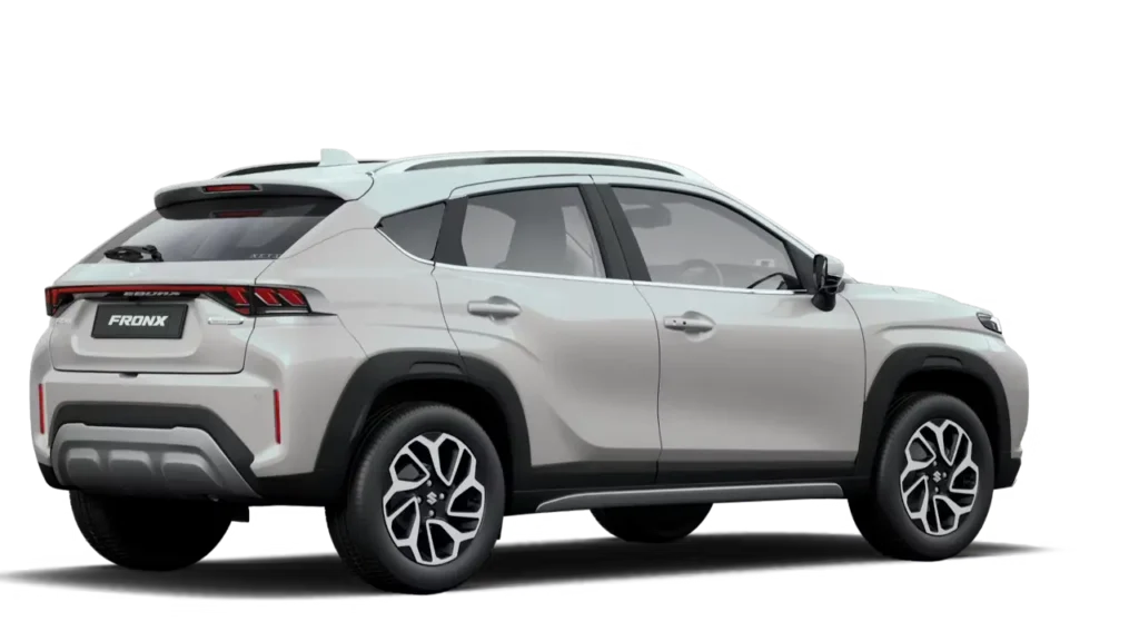 New 2025 Maruti FRONX White Color ( Arctic White) Back Side