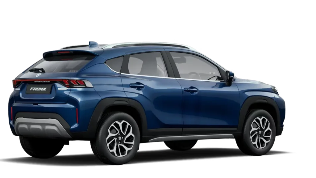 2025 Maruti FRONX Blue Color ( NEXA Blue Celestial) Back Side 2025 model SUV New