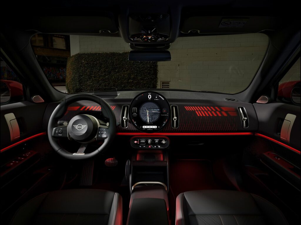2025 MINI Countryman E JCW Pack Interior