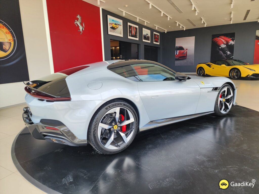 Ferrari 12Cilindri rear – Quad taillights and aggressive diffuser – GaadiKey exclusive
