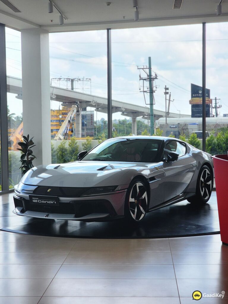 Ferrari 12Cilindri badge – Limited-edition V12 model – GaadiKey feature