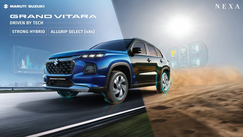 Maruti Grand Vitara Driven by Tech