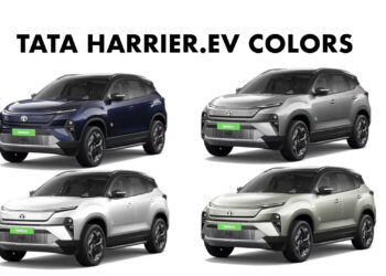 All New Tata Harrier.ev Colors. New Harrier All Colors Photos Harrier Electric Photos