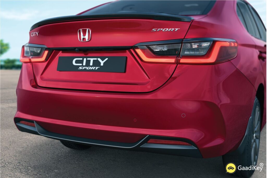 hoNDA cITY sPORT Edition Rear