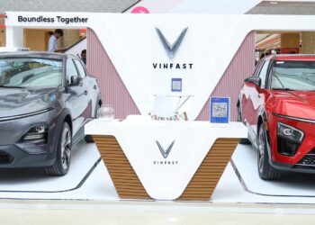 Vinfast Electric Cars Displayed in Chennai