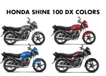 All new Honda Shine 100 DX 2025 Model Colors All Color options new Shine 100 DX
