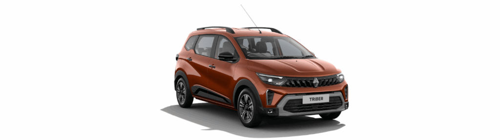 2025 Renault Triber  Orange Color (Amber Terracotta)