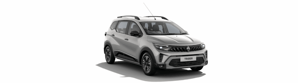 2025 Renault Triber Silver Color (Moonlight Silver)