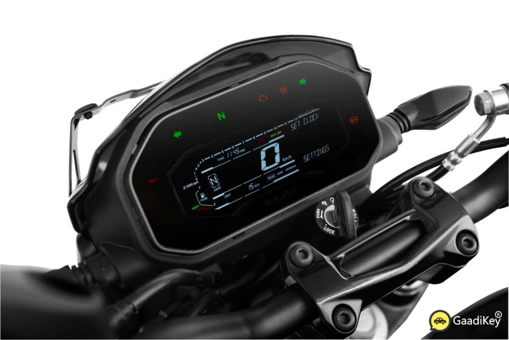 2025 Dominar 250 - Ergonomic handlebar and control switches