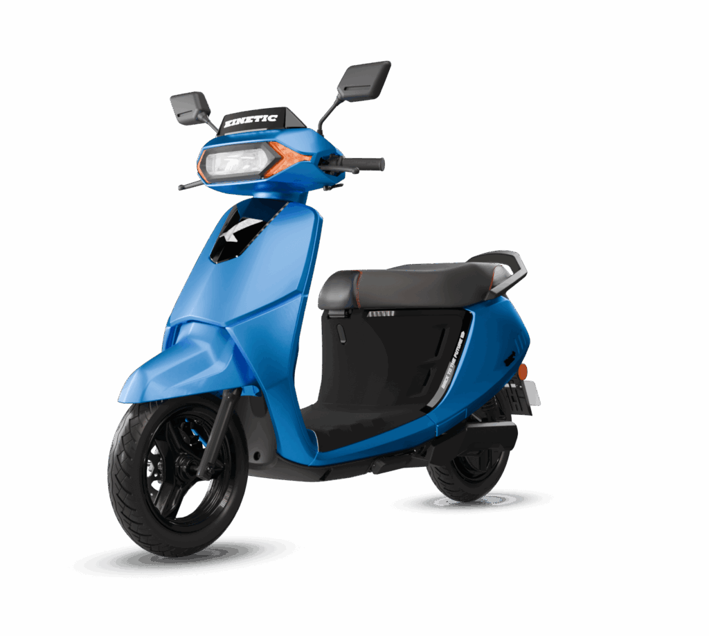 Kinetic Electric Scooter Blue Color (Available for DX+)