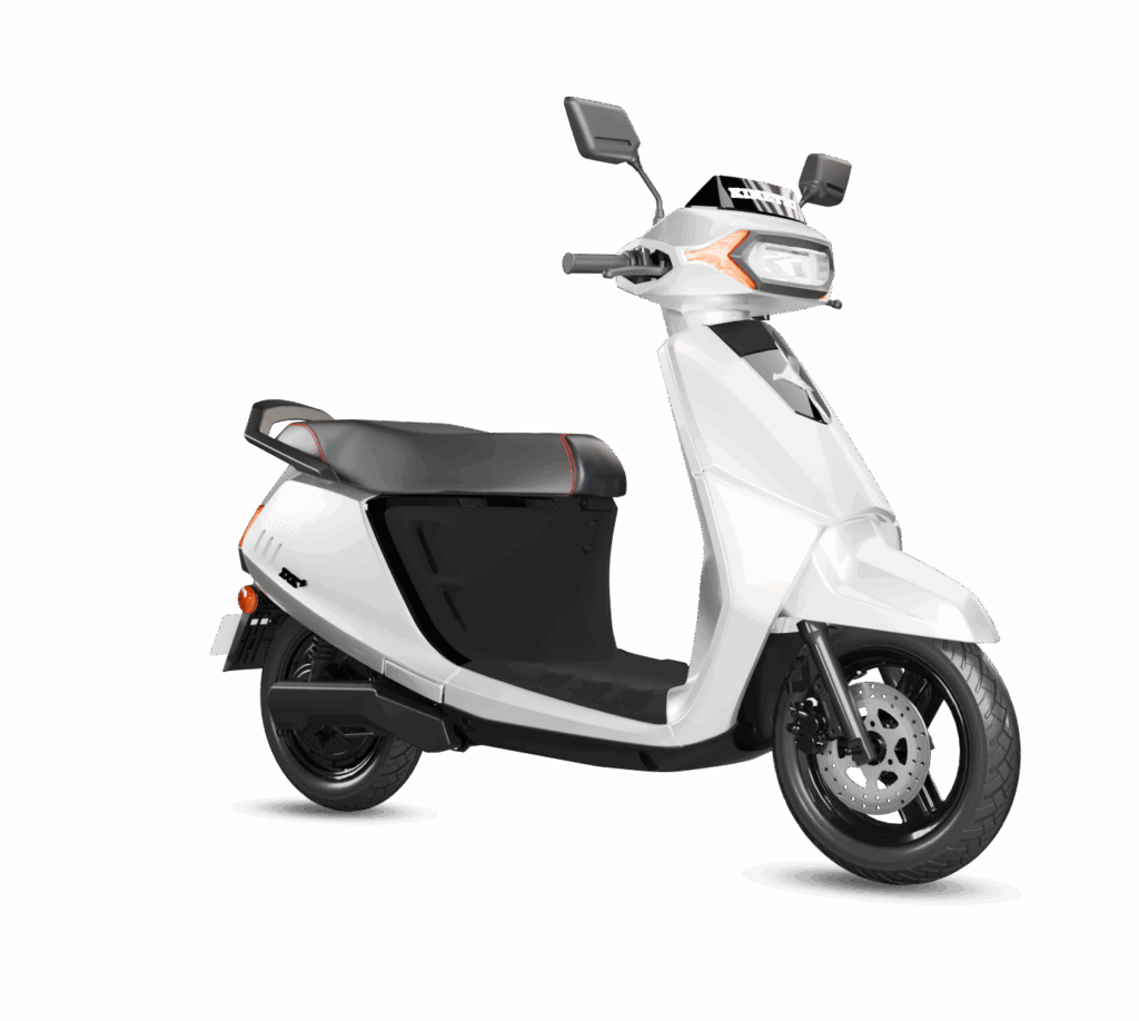 Kinetic EV White Color (Available for DX+)