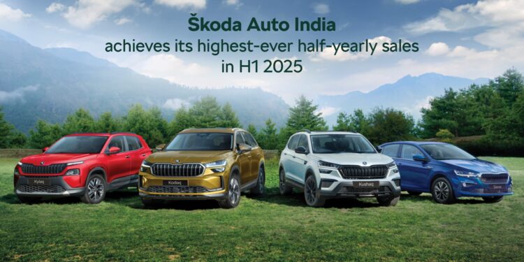 Skoda Sales H1 2025