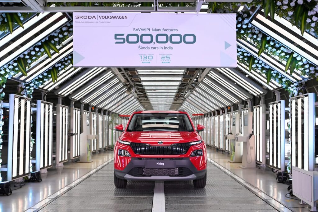 Skoda India 500,000 Production Milestone