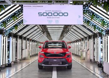 Skoda Auto Volkswagen 5 lakh Production milestone
