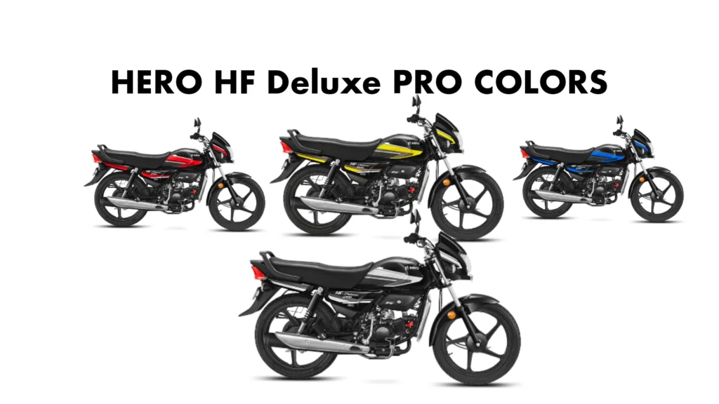 2025 Hero HF Deluxe Pro All Colors New 2025 HF Deluxe Color Pro variant