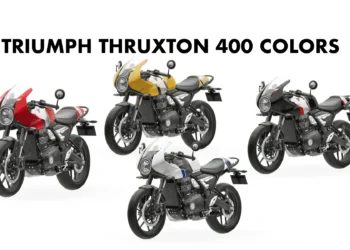 Triumph Thruxton Colors