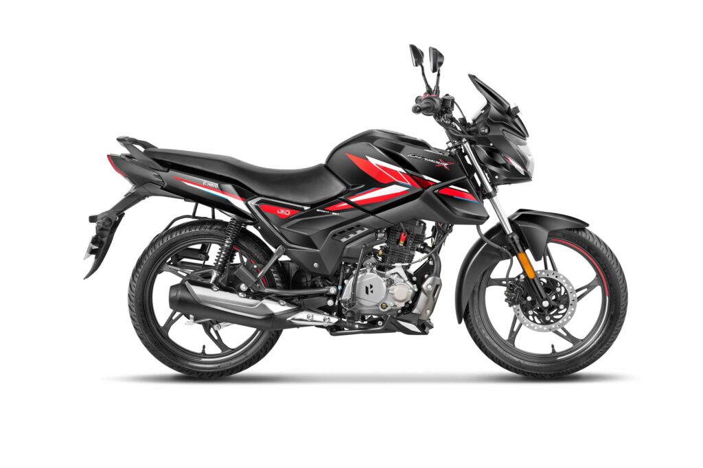 2025 Hero Glamour X Design  - New Glamour X Features - Black Pearl Red ... Hero Glamour X Red Color