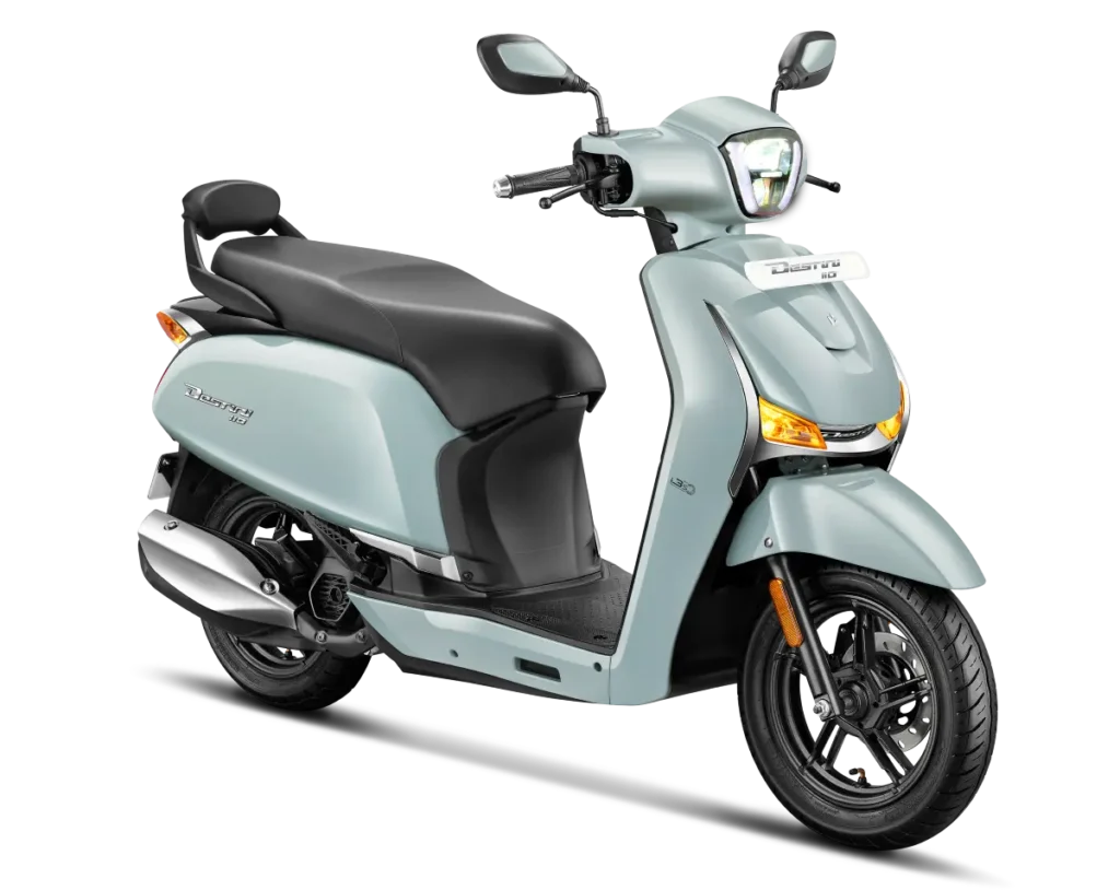 2025 Hero Destini 110 Grey Color - New Hero Destini 110 2025 Model in Grey