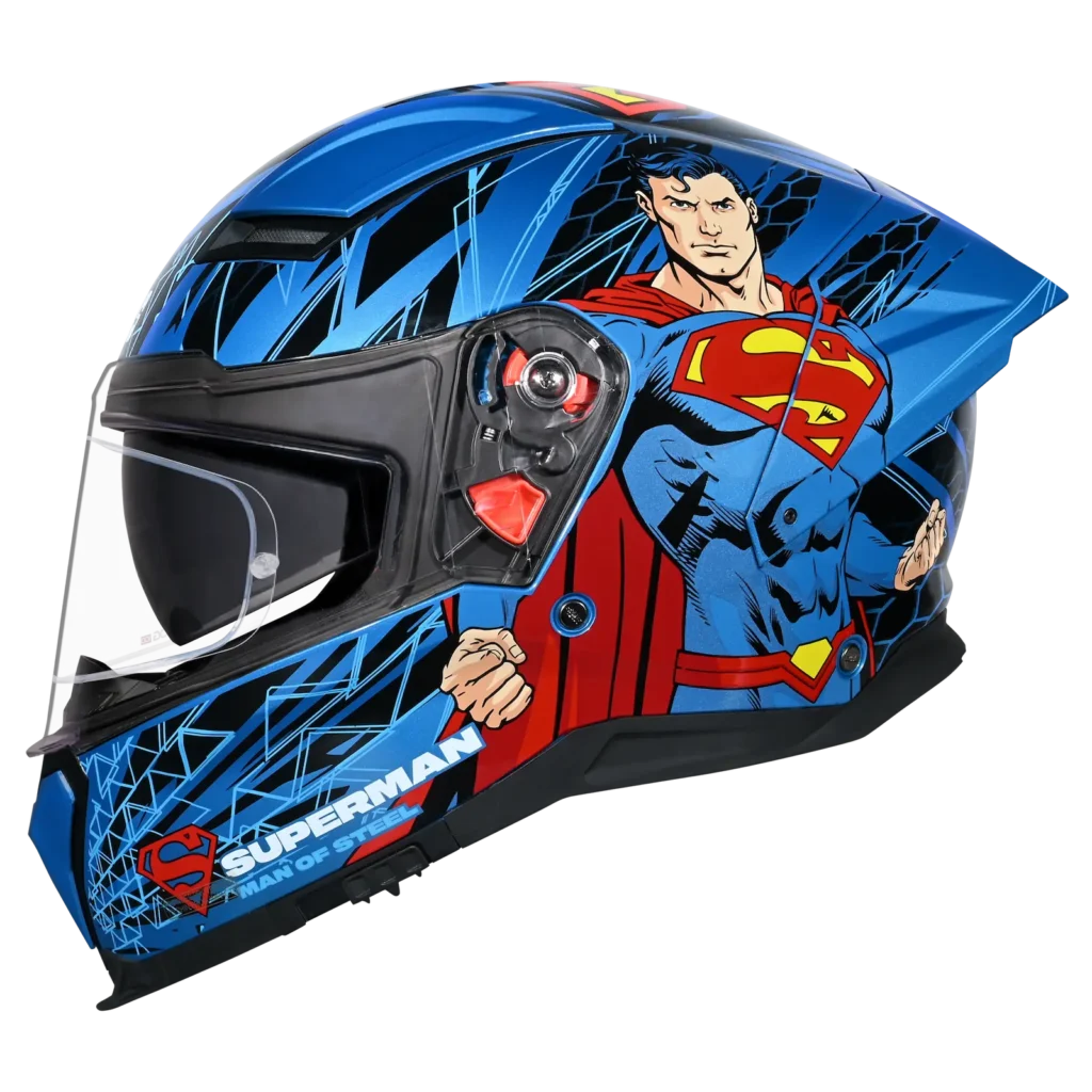 Studds Helios Superman Hemet Blue Color