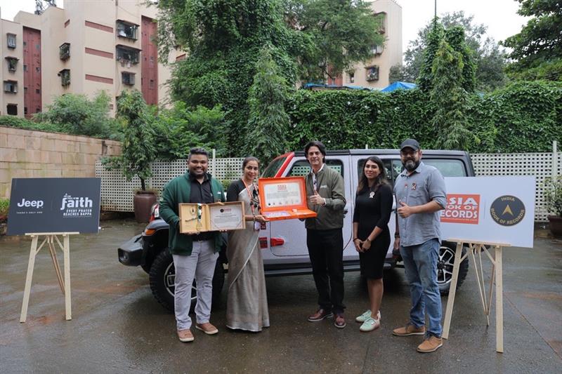 Jeep Wrangler Ganesh Visarjan