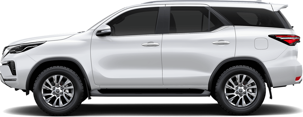 Toyota Fortuner White Pearl Color  (Platinum White Pearl) - 2026 Fortuner White Color