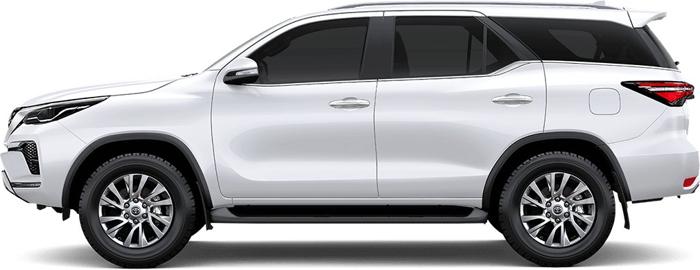 Toyota Fortuner White Color (Super White) - New Fortuner 2026 Model