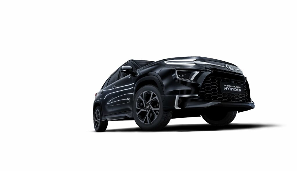 Toyota Hyryder Aero Edition Black Color Option 