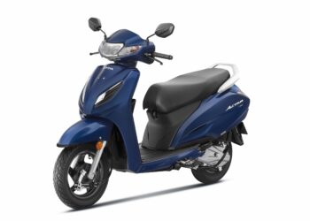 Honda Activa 35 Million Unit Sales - Image featuring Honda Activa models celebrating the 35 million sales achievement across India.