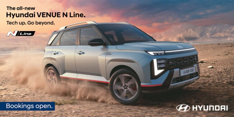 New Hyundai Venue N Line 2025 Model