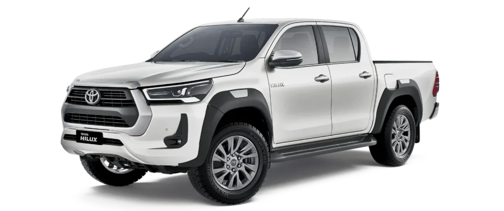 2026 Toyota Hilux White Color (Super White)
