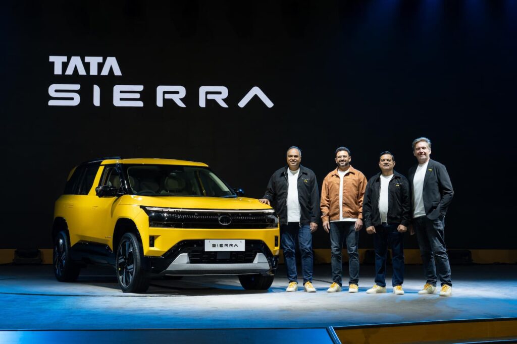 Tata Sierra 2025 Launch Photograph