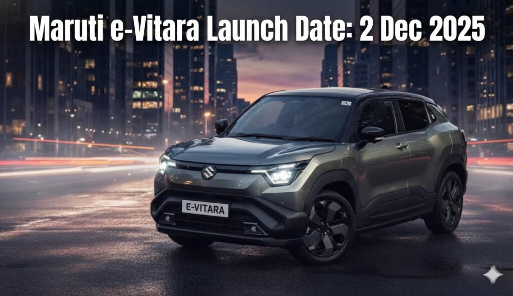 Maruti Suzuki e Vitara Launch Date