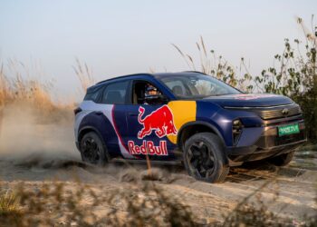 Tata Harrier EV Redbull Collaboration