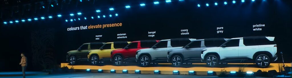 Tata Sierra All Colors 2025 Sierra New Colors