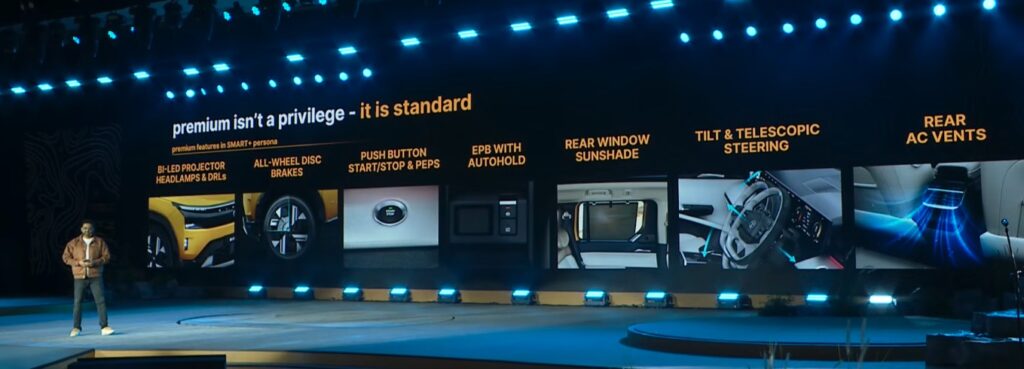Tata Sierra Base Variant Features